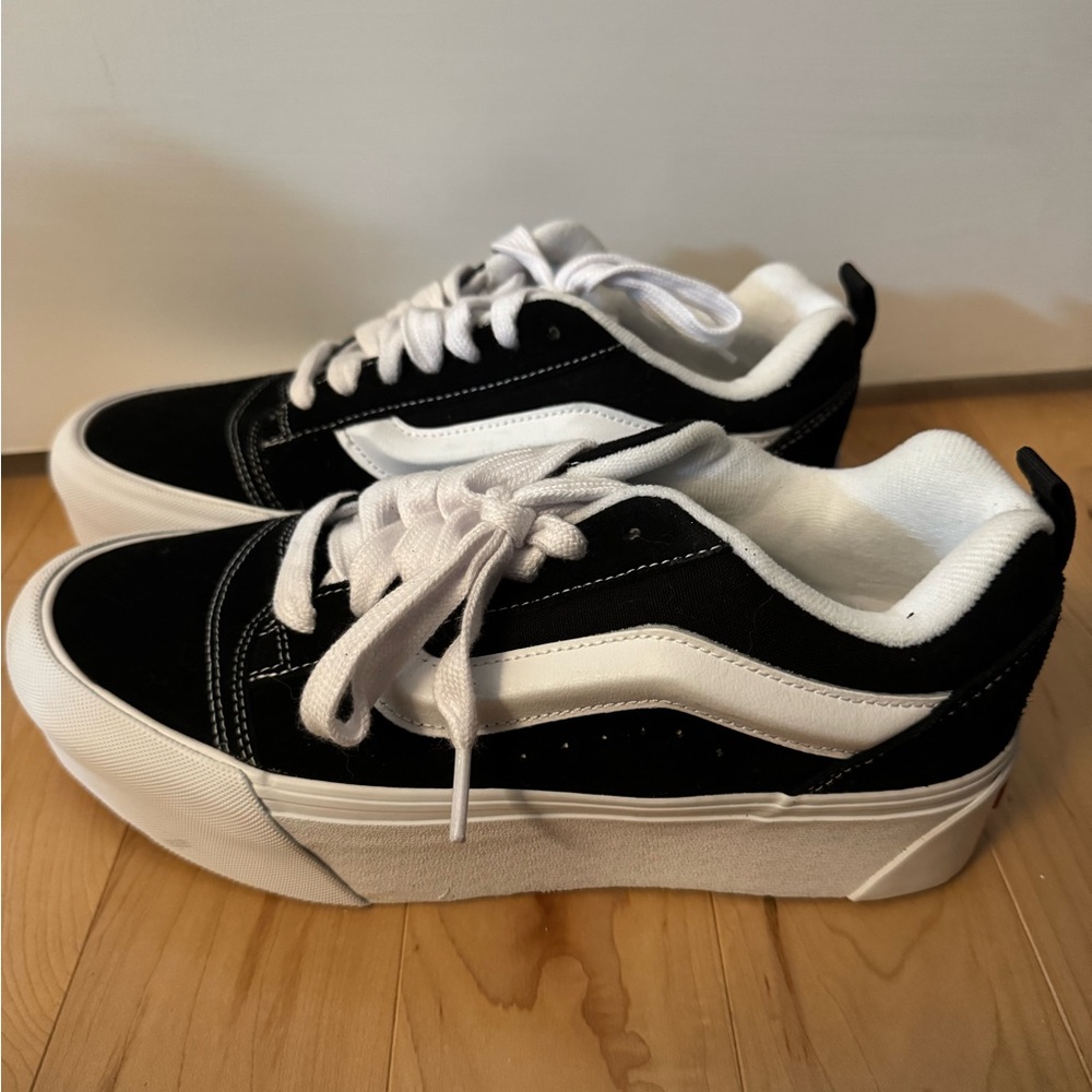 Vans Classic Black and White Sneakers